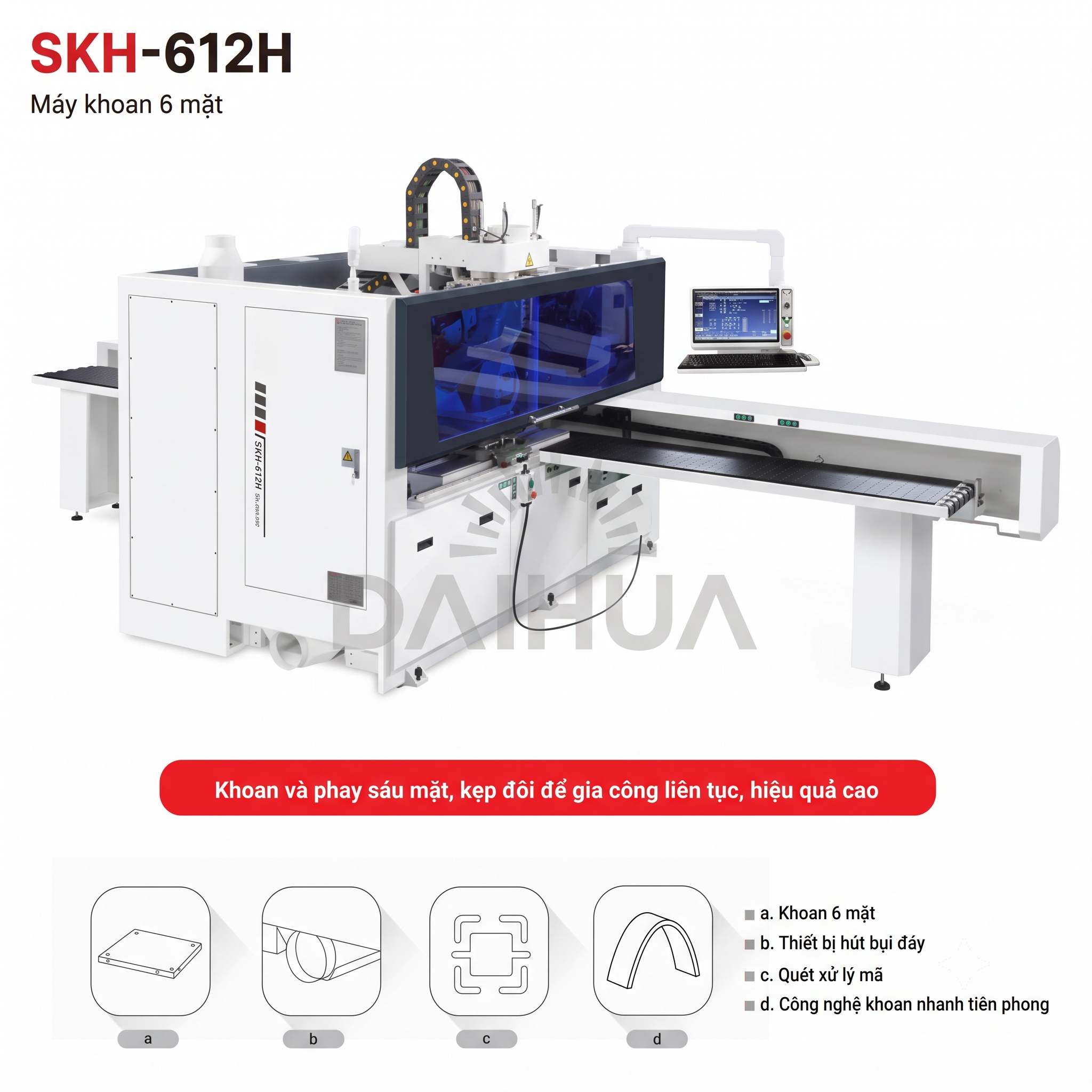 May Khoan 6 Mat Skh 612h
